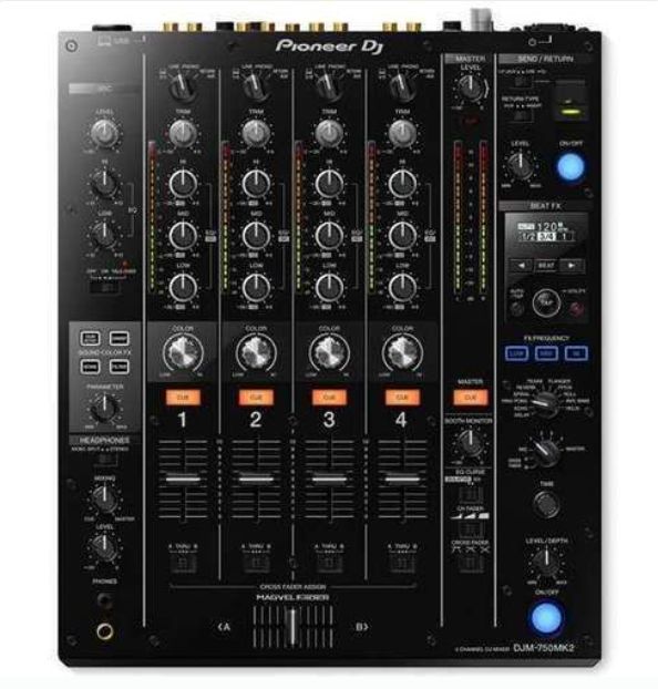 Hire DJM 750 Mixer MK2, hire DJ Controllers, near Mascot image 1